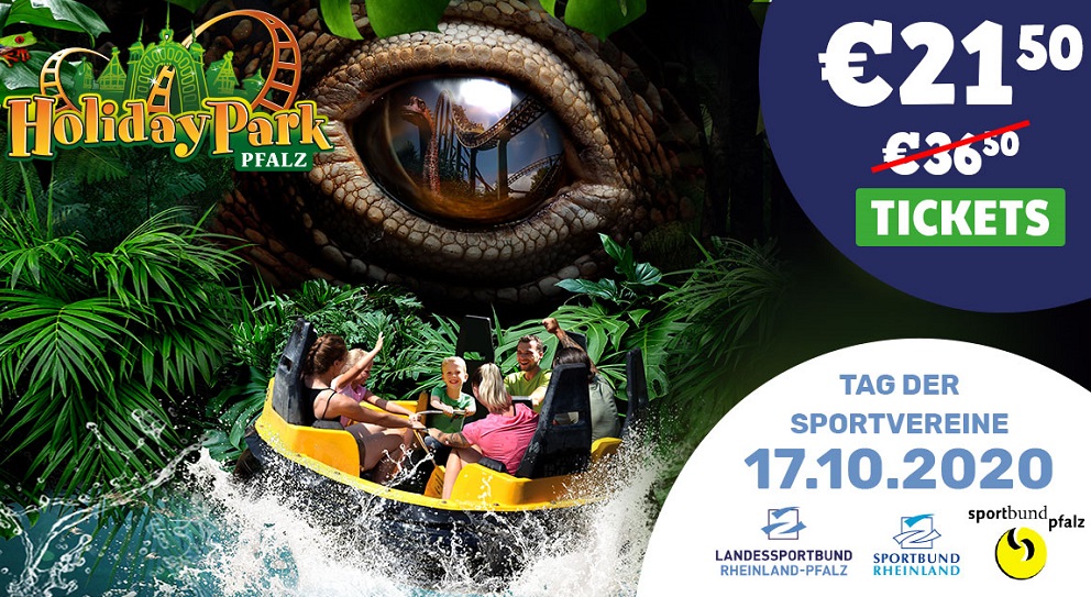 „Tag der Sportvereine“ im Holiday Park Haßloch: Rabatt für Vereinsmitglieder