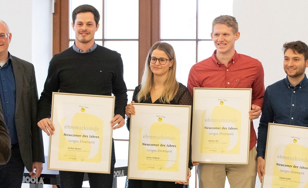 Erstmals Newcomer dabei! – 6. Ehrungsmatinée des Sportbundes Pfalz