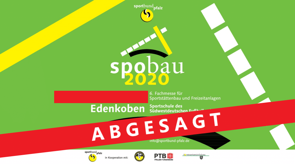 Fachmesse „Spobau“ am 26. März in Edenkoben ist abgesagt