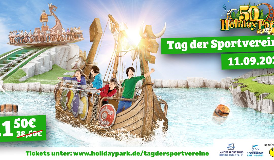 11.09.2021 Tag des Sports im Holiday Park – Vergünstigte Eintrittskarten hier