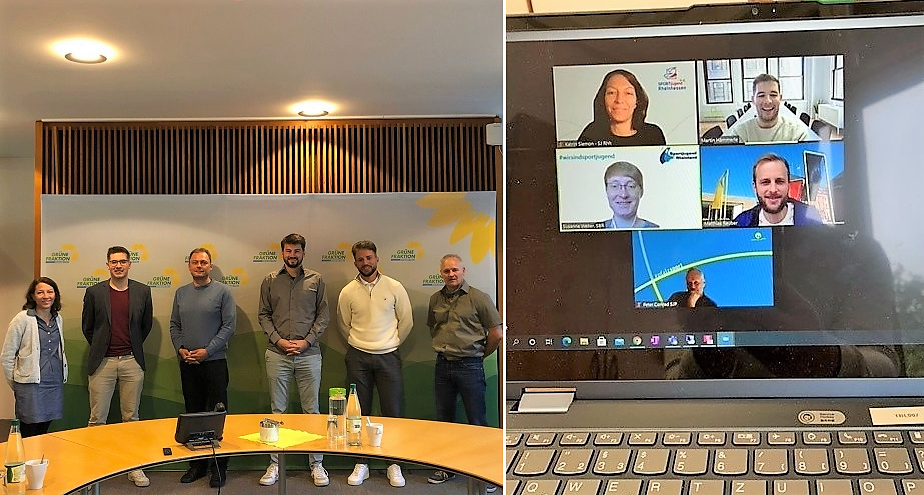 Sportjugenden in politischen Diskurs eingetreten