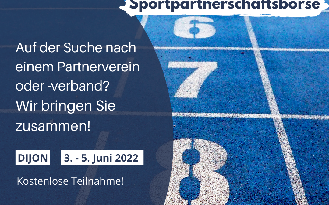 Deutsch-Französische Sportpartnerschaftsbörse in Dijon
