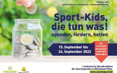 Anmeldung zur Jugendspendenaktion bis 31.07. – Sammeln für sozial benachteiligte Jugendliche